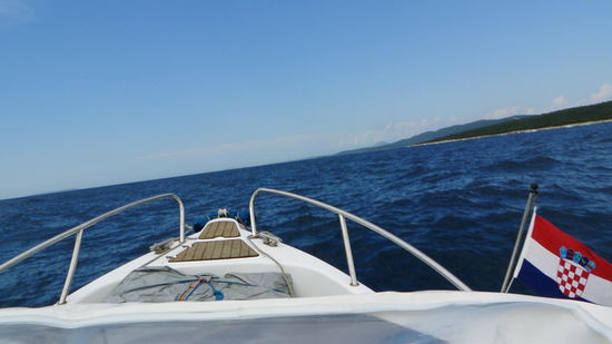 Unruhige Fahrt nach Mali Losinj