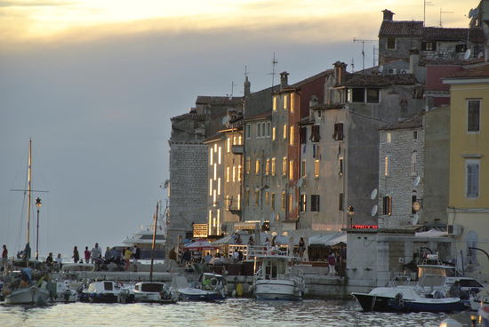 Rovinj im Abendlicht