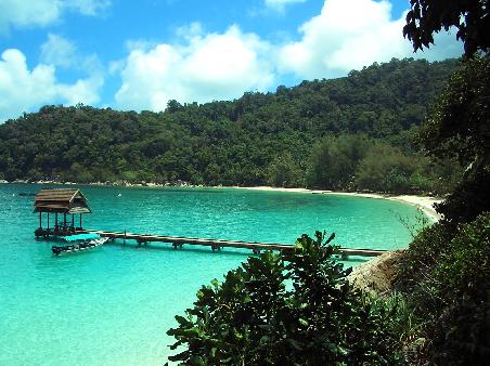 Strand vor dem Perhentian Island Resort