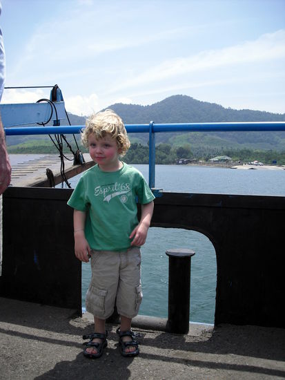 Auf der Fähre nach Koh Lanta