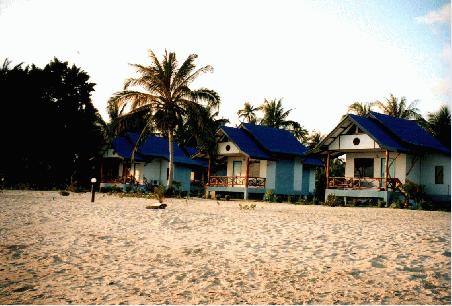 Die Bungalows im Rung-Arun