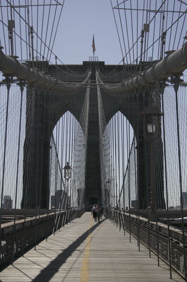 Die Brooklyn Bridge - ein würdiger Abschluss der Reise.