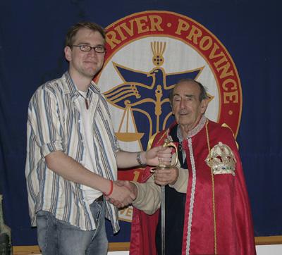 Prinz Leonard und ich.
