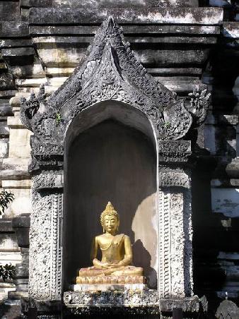 Buddha im Tempel