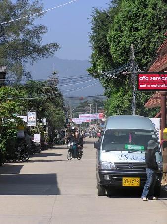 Hauptstrasse in Pai