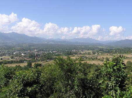 Ausblick vom Tempel