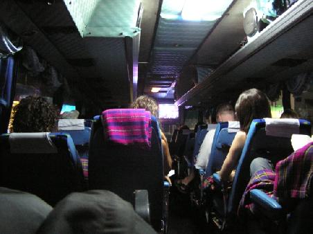 der VIP Bus nach Bangkok