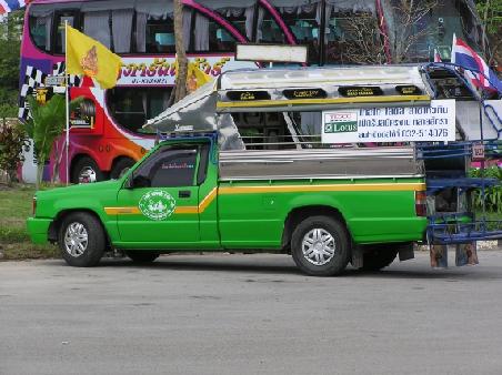 diesmal ein gruenes Sammeltaxi