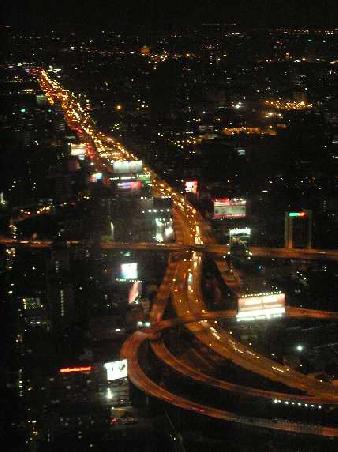Bangkok bei Nacht vom Baiyoke II Tower (1)