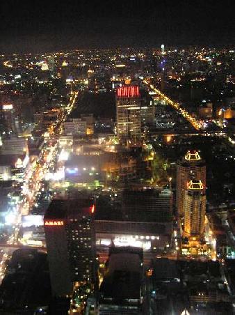 Bangkok bei Nacht vom Baiyoke II Tower (2)