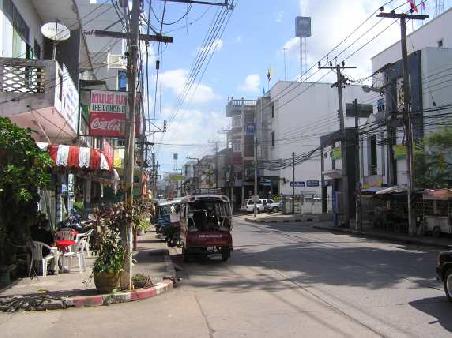 Hauptstrasse in Nong Khai