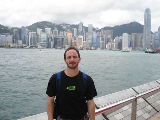Ich hab's geschafft bis nach Hong Kong ohne Flugzeug.