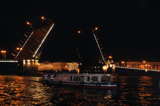 Bootstour nach Mitternacht