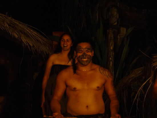 Maori Vorführung