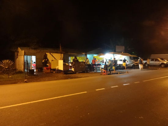 Einer der vielen Imbisstände