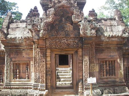Banteay Srei - der rote Tempel