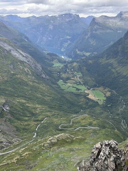 Auf den Bildern kommt die wunderschöne Aussicht leider gar nicht so rüber  .
