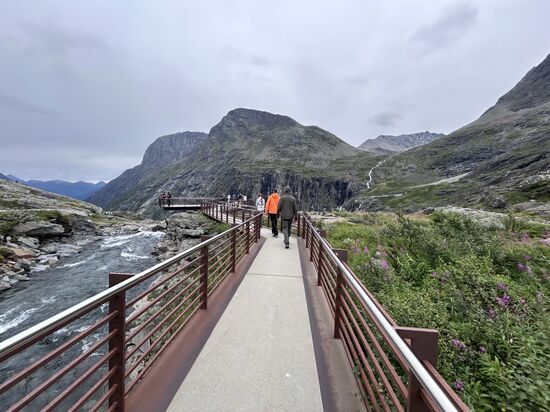 Zum Aussichtpunkt Trollstigen