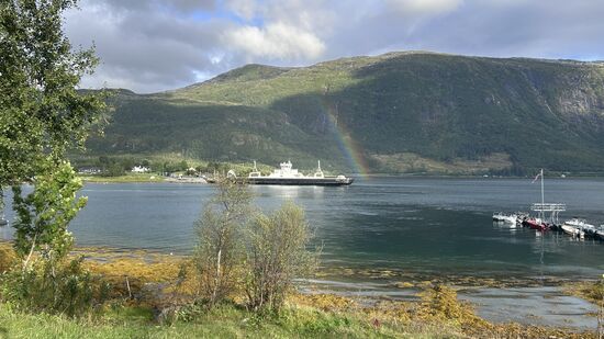 Mit dieser Fähre geht es morgen für uns weiter. 
