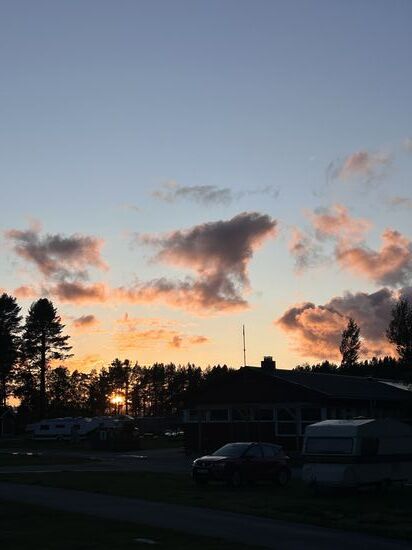 Sonnenuntergang in Schweden