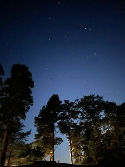 Und wieder ein toller Sternenhimmel 