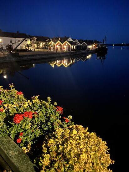 Abendspaziergang in den nahgelegenen Ort Askersund