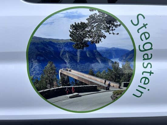 So hätte der Ausblick sein sollen … bei Sonnenschein.