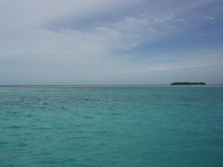 Ausblick von unserer Insel auf die umliegenden Inselchen