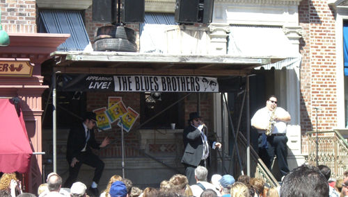 The Blues Brothers machten rießen Stimmung