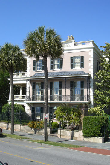 Wieder ein altes Herrenhaus, Edmondston-Alston House in der 21 East Battery