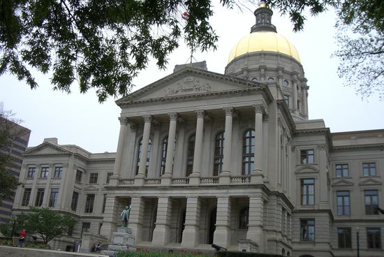 Georgia State Capitol 
(106 Washington St., zw. Mitchell St. u. Martin-Luther-King-Jr. Dr.)