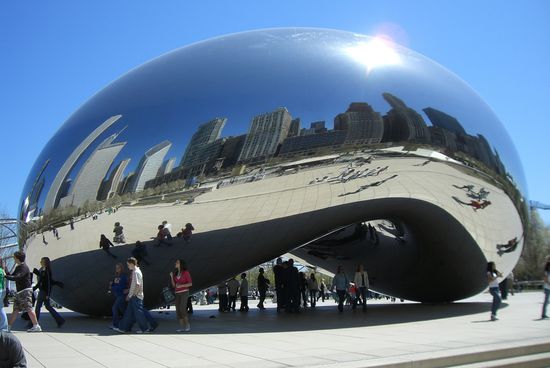 Die Spiegelungen in dieser 'Bohne' sind echt toll!