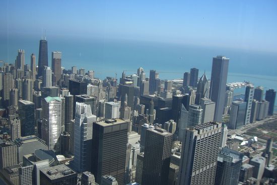 Ausblick vom Sears Tower