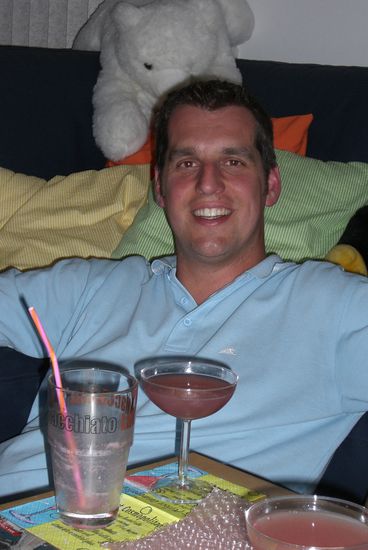 "Nein, das ist nicht mein erster Cocktail, hmmm, ich glaube das ist mein, ähhhmmm, dritter oder so?!"