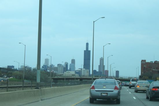 Wir erreichen Chicago 