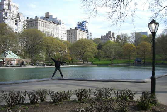 Im Central Park.