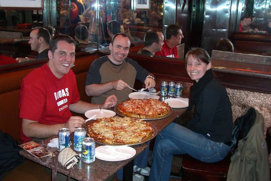 Pizza an der 5th Avenue/42 St.