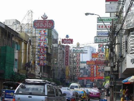 Chinatown in Bangkok