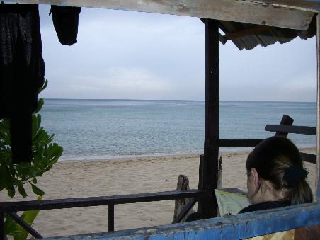 Blick aus unserem Fenster ... schoen, gell!?