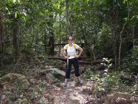 Unterwegs im Dschungel von Koh Chang.