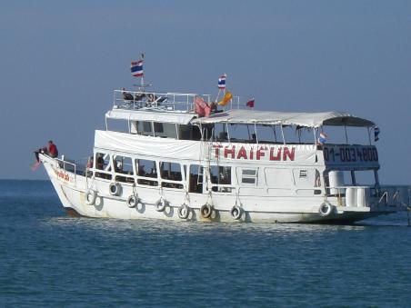 Unser Ausflugsboot
