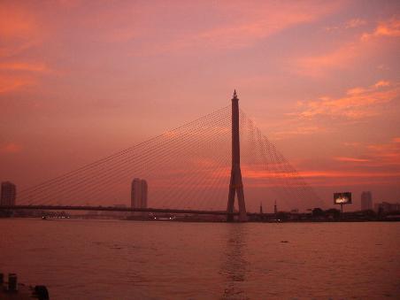 Sonnenuntergang in Bangkok