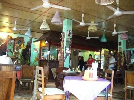 In der Shanti Lodge.