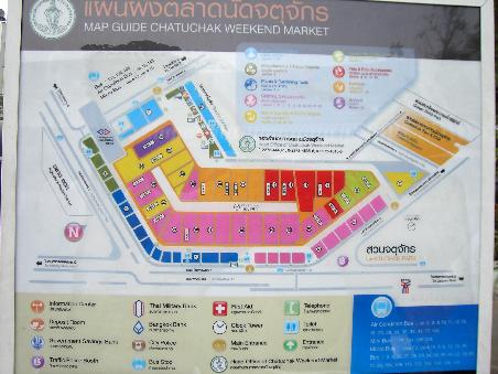 Uebersichtstafel vom Weekend Market