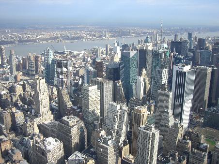 Blick Norden
vom Empire State Building