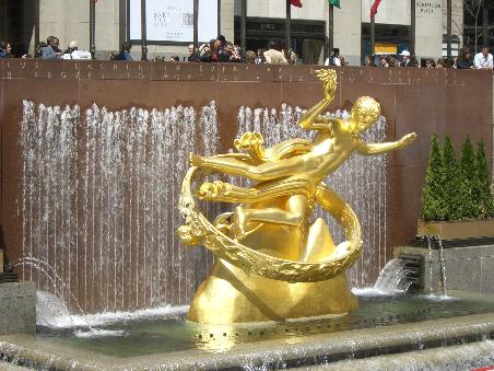 Prometheus beim Rockefeller Center