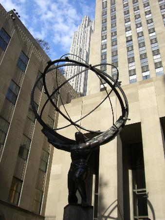 Atlas beim Rockefeller Center