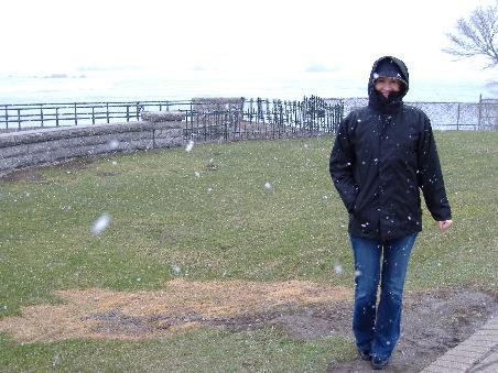 Niagara Fälle bei Kälte und Schnee ...