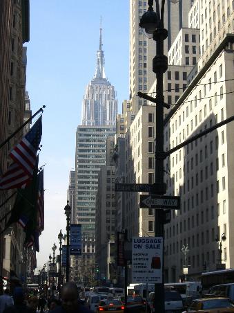 Blick auf das Empire State Building