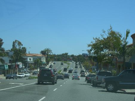 Weiterfahrt nach San Diego